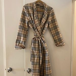 Authentic Burberry Robe